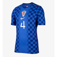 Pánský Fotbalový dres Chorvatsko Josko Gvardiol #4 MS 2026 Venkovní Krátký Rukáv